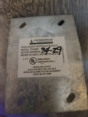 SIEMENS CERBERUS Pyrotechnics TRI-B6R INTERFACE MODULE SINGLE INPUT W/RELAY