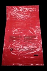Tripact 11″ x 19″ LDPE RED Plastic Flat Open Poly Bag Roll 1.25 mil – 8 Rolls