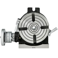 VEVOR 6″ 4-Slot Rotary Table for Milling – Horizontal/Vertical Dividing Plates