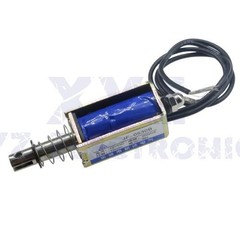1-10PCS JF-0530B DC12V 300mA 5N/10mm Pull-Push-Type DC Solenoid Electromagnet