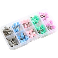 100/500/1000 Pcs Dental Rubber Latch Polisher Polishing Prophy Cup Bowl Brushes