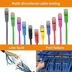 Rsrteng Network Cable Tester Remote Kits NO.1 to 5 or NO.6 to 10 for RJ45 Cat5