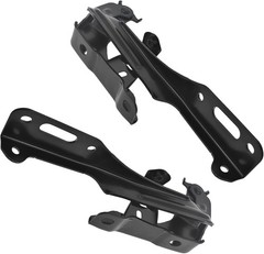 2PCS Hood Hinge Set Black Steel Replacement for 2016-2021 Civic 60120TBAA00ZZ 60