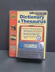 Seiko American Heritage Dictionary & Thesaurus New in Package NIP ED5640