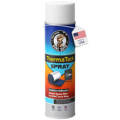 Thermatack Aerosol Spray Glue for HVAC Duct Wrap | Duct Insulation Adhesive Spra