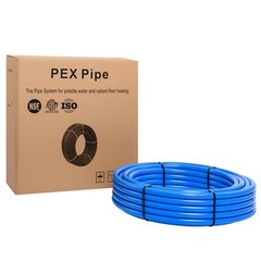 EFIELD 1″ Blue Pex-b Pipe/Tubing 100ft Length For Potable Water,NSF& Pipe Cutter