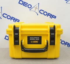 AEMC Instruments 6250 Micro-Ohmmeter Low Resistance Tester 5µΩ to 2500Ω