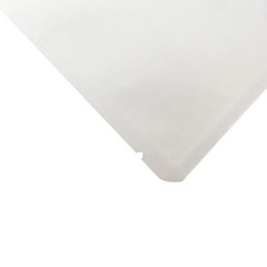 100PCS White Natural Kraft Mylar Foil Open Fill Sample Snack Packet Storage Bags