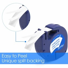 Compatible Dymo LetraTag Refill 91330 91331 91332 Paper Plastic Label Tape 1/2”