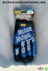 *NEW* Mechanix Wear MG-03-009 MEDIUM Original BLUE Mechanics Work Gloves