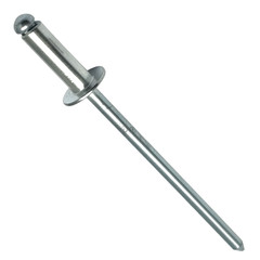 Aluminum Body Steel Mandrel Pop Rivets Blind Dome Head All Sizes Available