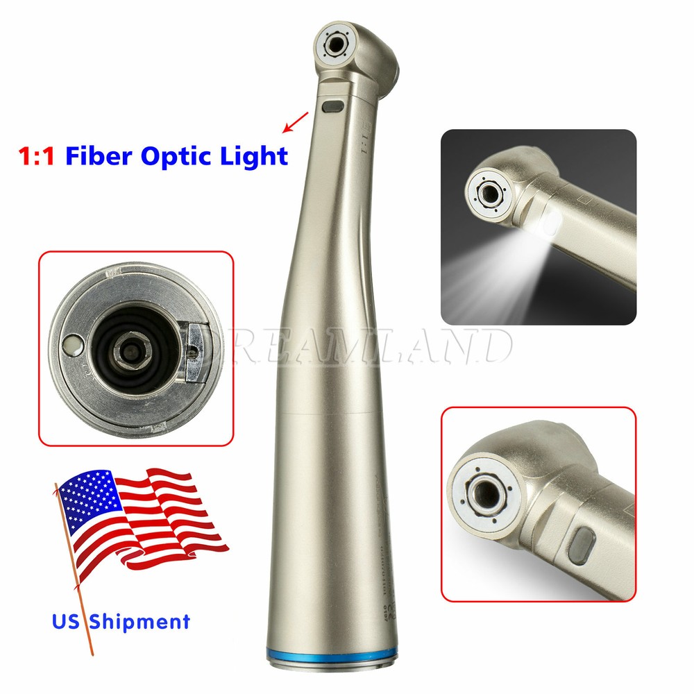 Dental Electric LED Brushless Micro Motor/1:5 1:1 Contra Angle Handpiece Fit NSK