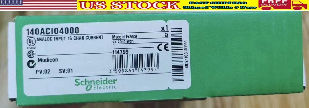 140ACI04000 PLC Analog Input Module In Box US Free TAX