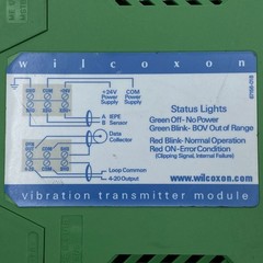 Wilcoxon IT112 Vibration Transmitter Series 20Hz 10g 10.0kHz Serial 5525