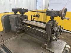 18″ WIDE X 4500 LB X 3″ ARBOR STANAT MODEL #S-180 SLITTING LINE: STOCK #13717