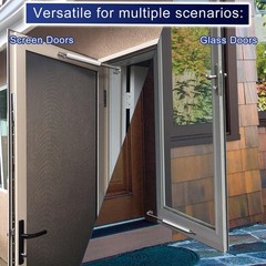 SUS 304 Stainless Steel Screen Door Closer, Adjustable, HoldOpen