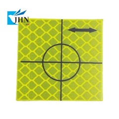 100pcs Fluorescent Green Reflector Sheet Reflective Tape Target All Size & Color