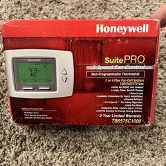 Honeywell Suite Pro 3 Speed Fan Control Non Programmable Thermostat TB6575C1000