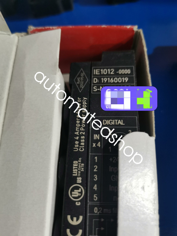 IE1012-0000 BECKHOFF Junction box brand new Shipping DHL or FedEX