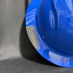 Lift Safety Hard Hat Blue Size 6.5-8 Type 1 Class C & G Adjustable Helmet (W)