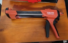 HILTI HDM 500 Manual Adhesive Epoxy Dispenser & Instruction Manual – NEW