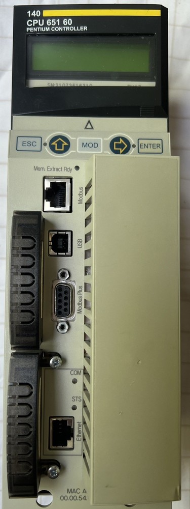 Schneider Automation 140CPU65160 Modicon Digital Pentium Controller Module Unit