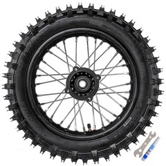 12 Rear Wheel 80/100-12 Tire 428-76T 190mm 110-140cc CRF70 KX65 DB14 XR70 15mm