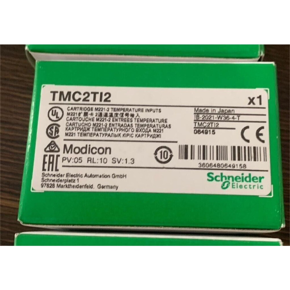 Schneider Modicon TMC2TI2 cartridge M221 PLC – analog 2x Temperature