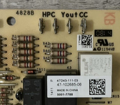 Emerson Rheem Control Board Defrost 47-102685-06 4828B 47D43-111-03