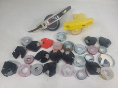 Vintage DYMO TapeWriter 1540 Manual Embossing Label Maker Bundle With Tape