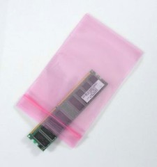 (25) 6″x8″ Anti Static Pink Reclosable Zip Bags 4mil HEAVYDUTY