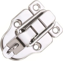 Retro Duckbilled Box Hasp Lock Toggle Latch – 10 Pack with Screws Included