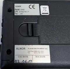 ALNOR AXD 540 Micromanometer