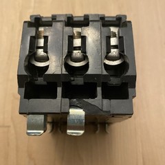 Square D QO340 Breaker 3 Pole 40 Amp Type QO Chip On Bottom