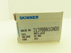 Honeywell Skinner 3139BBN1GN00 Solenoid Valve 3-Way NC 24VDC 100 PSI 1/8″ NPT