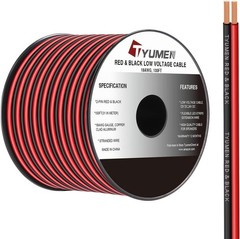 Moisture Resistant 100FT 18 Gauge LED Strip Wiring – Ideal for Various Uses