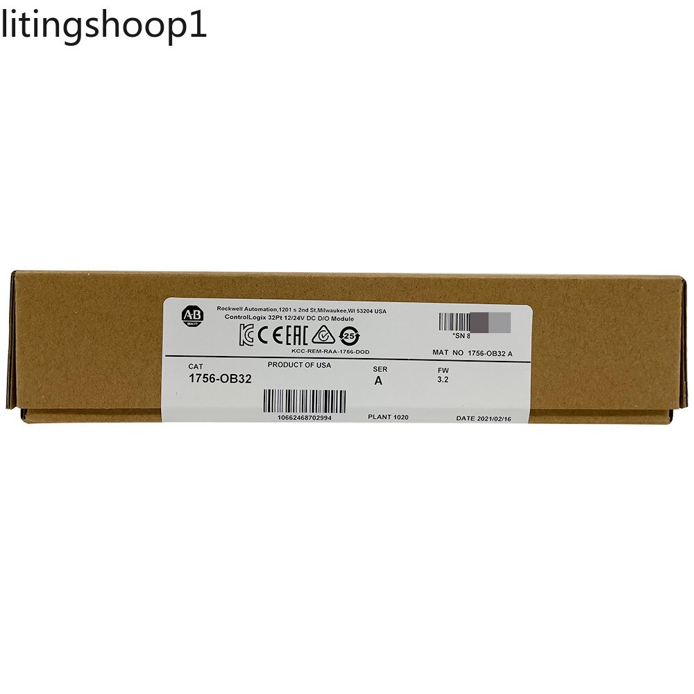 NEW Sealed Allen Bradley 1756-OB32 ControlLogix 32 Point DO Module 1756-OB32