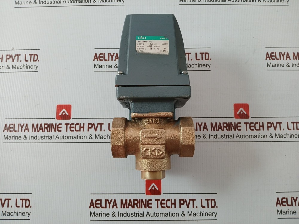 CKD HO-25A-NC-FL Solenoid Valve AC220V 50/60HZ 0.3MPA