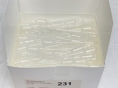 400/Pk SAMCO 1.7mL PE Graduated Disposable Transfer Pipets Non-Sterile Extended