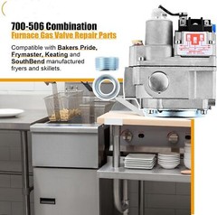 Gas Fryer Repair Parts 700 Series Millivolt Gas Valve Replacement for Robertshaw