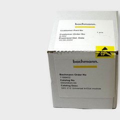 Bachmann GIO212 Universal Input/Output Module *NEW w/Phoenix Conn.* 00020620-00