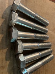 6 pc lot 3/4″-10 X 4” STAINLESS STEEL,PARTIAL THREADED, HEX HEAD BOLTS fast shi