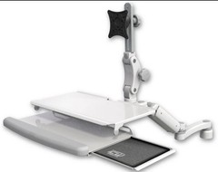 ICW Titan Elite Paralink w/track office monitor LCDmount T2 arm wall mount