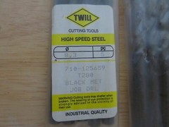 5 pcs TWILL DOALL 8.3mm 8.3 Metric M8.3 Jobber Length HSS Drills BRAZIL