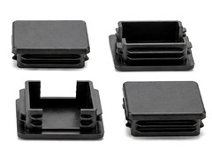 2″ x 2″ Square Tube End Plugs 2″Tubing Caps Various Pack Sizes Available