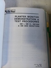 AGCO White New Idea 1990s Service Bulletins In Nice Binder