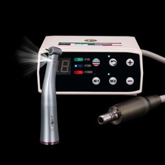 Dental Brushless LED Electric Micro Motor+ 1:5 Increasing Fiber Optic Handpiece