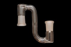 18mm 14mm Male Female Drop Down Glass Adapter Extender