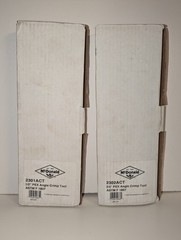 NEW McDonald 2301ACT & 2302 1/2 & 3/4 Pex Angle Crimp Tool With Copp Crimp Rings