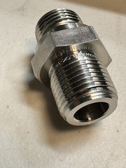 🔥 11 Pcs – Swagelok Stainless Steel Hex Pipe Nipple, 1/2″ NPT, SS-8-HN